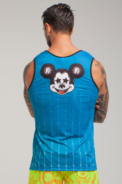 FlatMuertos Fitness Tank Top - Black