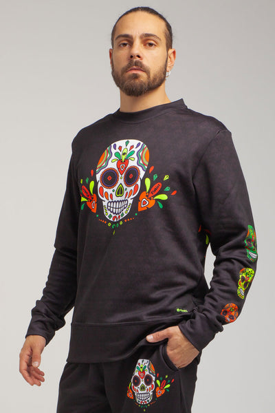 Muertos crew neck sweatshirt