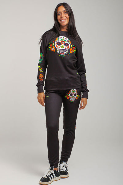 Muertos crew neck sweatshirt