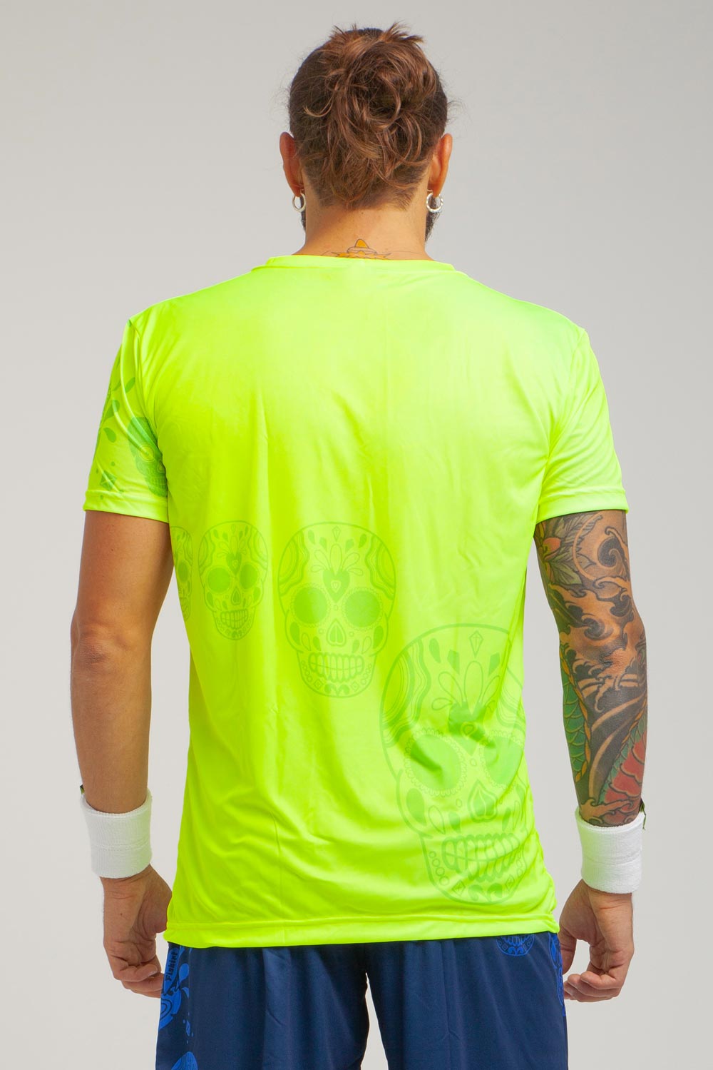 T-shirt Sport FlatMuertos - Giallo Fluo