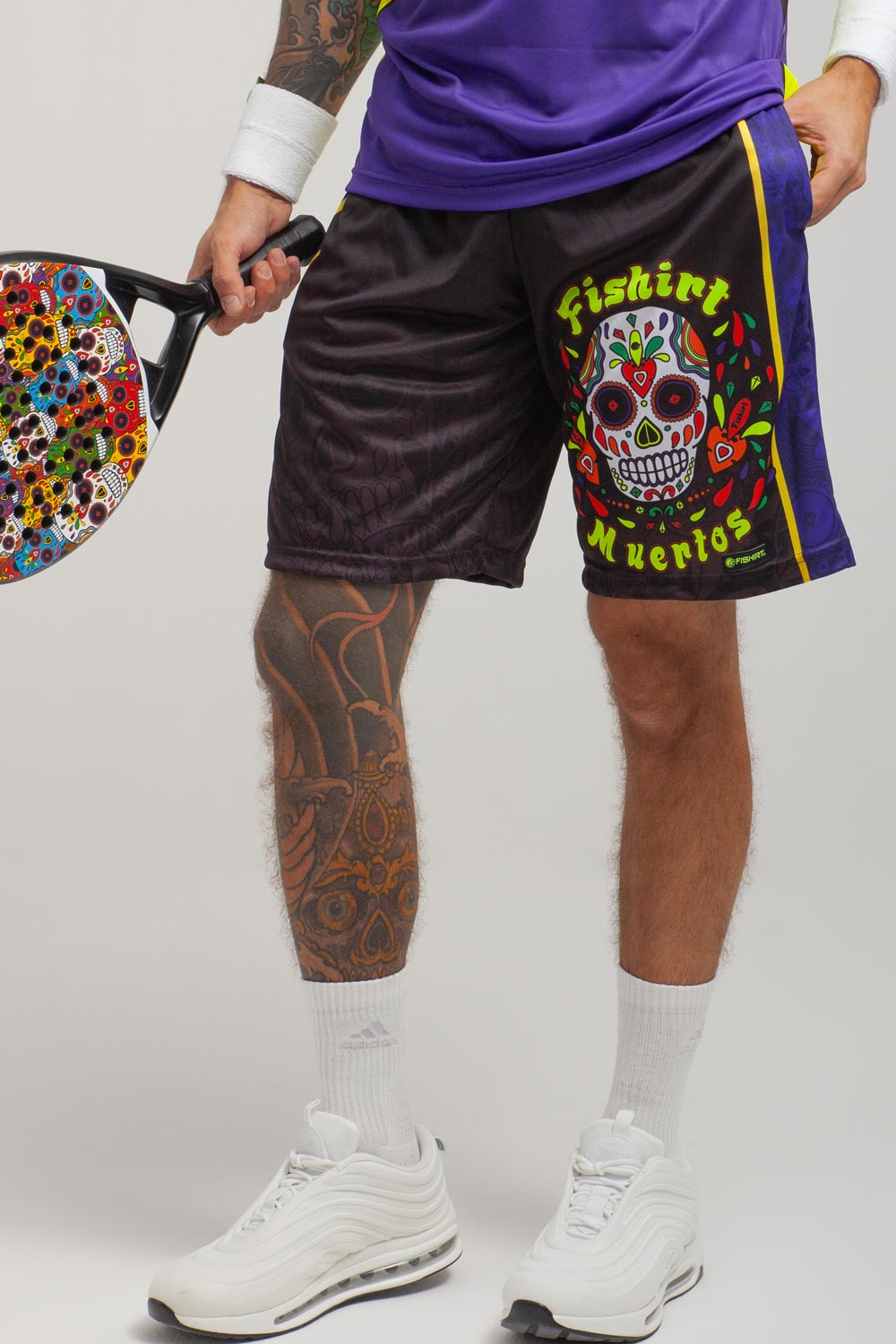 Padel Shorts FlatMuertos Black