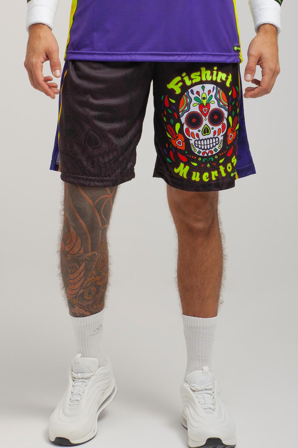 Pantaloncino Padel L.A. Muertos - Nero