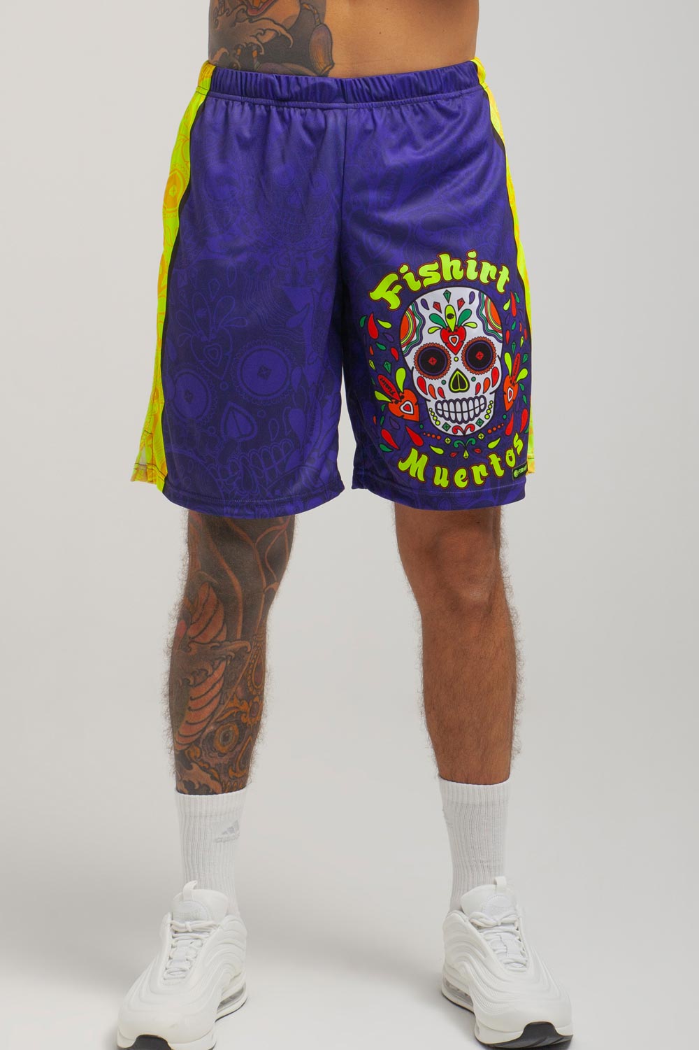 Pantaloncino Padel L.A. Muertos - Viola