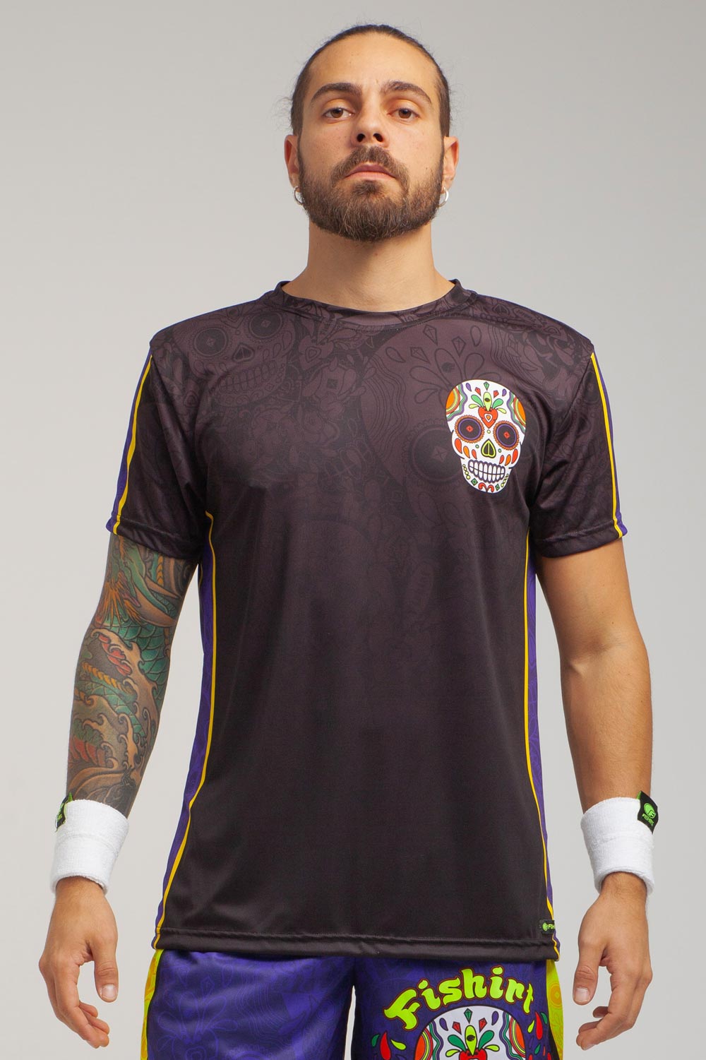 T-shirt Sport L.A. Muertos - Nero