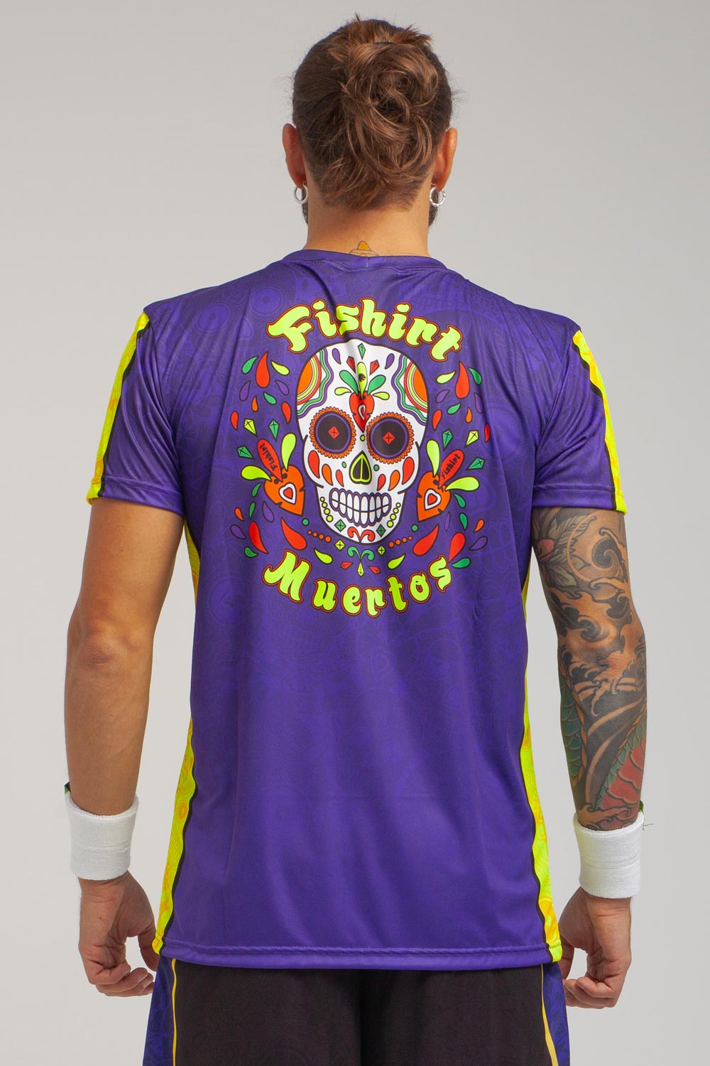 T-shirt Sport L.A. Muertos - Viola