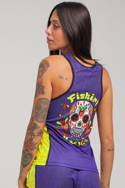 FlatMuertos Fitness Tank Top - Black