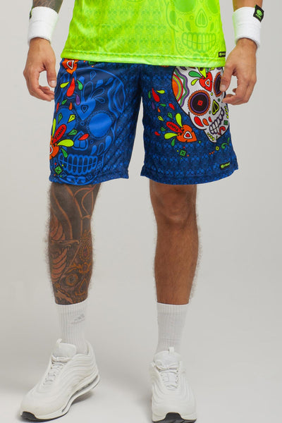 Pantaloncino Padel Muertos - Blu