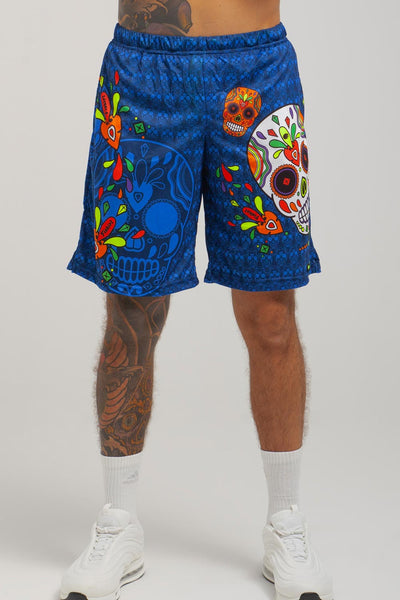 Pantaloncino Padel Muertos - Blu