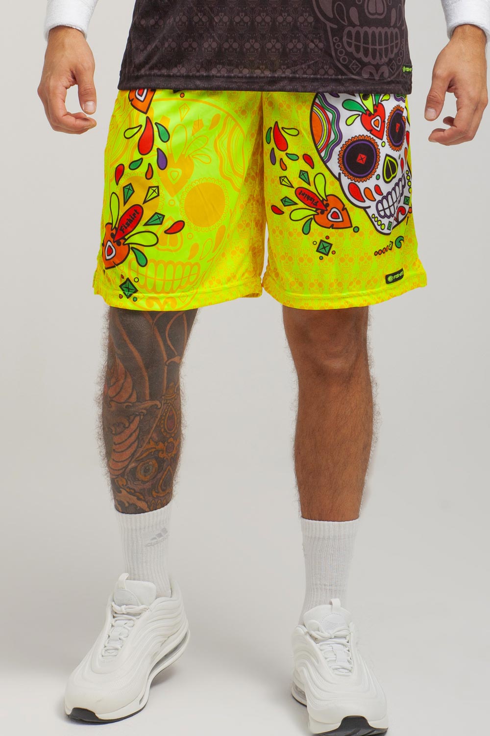 Padel Muertos Shorts Yellow