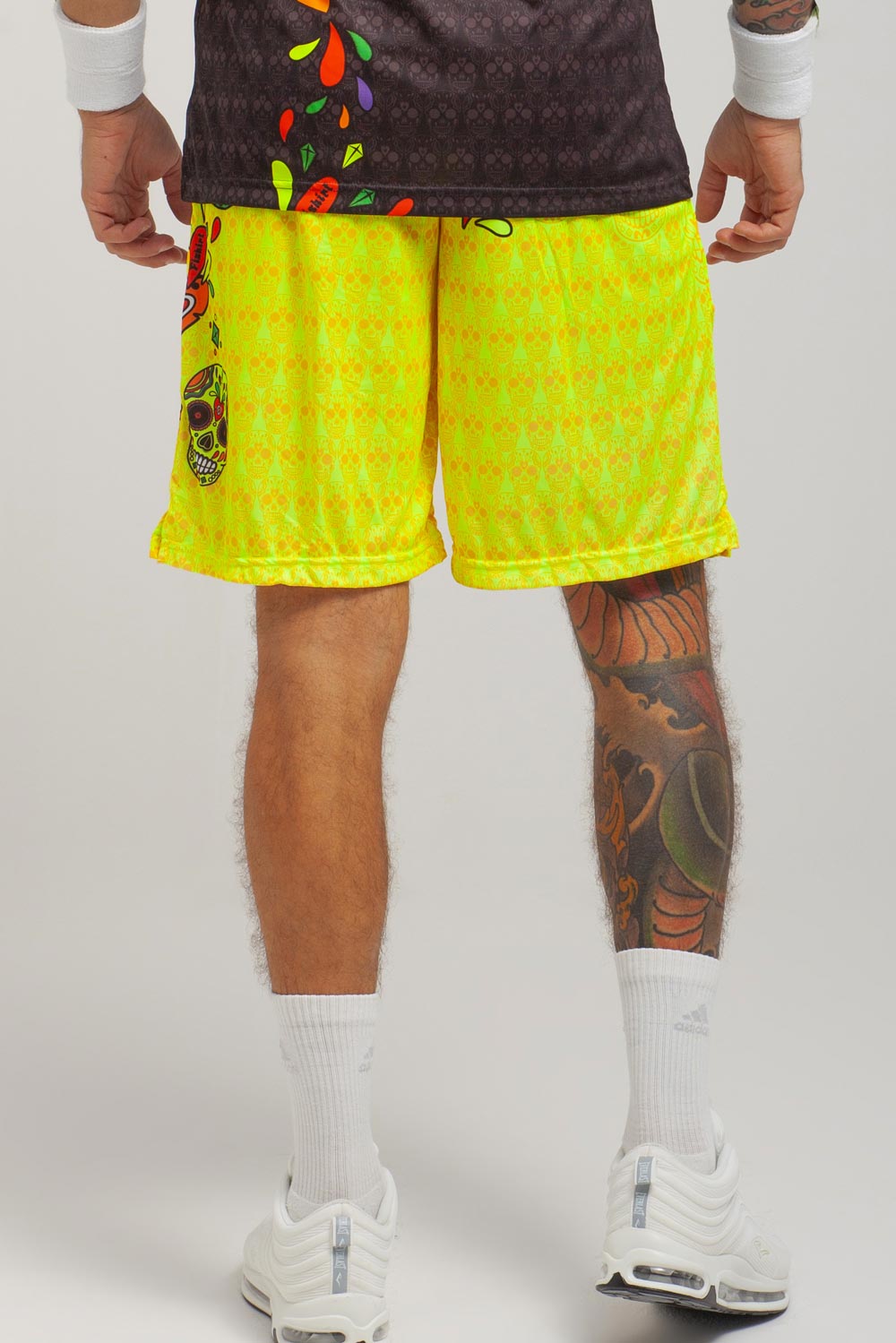 Padel Muertos Shorts Yellow