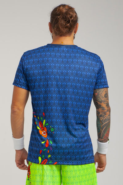 T-shirt Sport Muertos - Blu