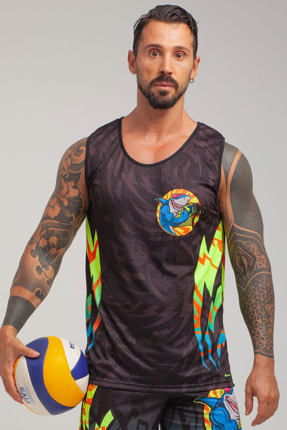 Muertos Fitness Tank Top - Black