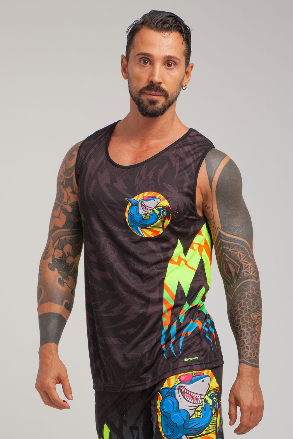 Muertos Fitness Tank Top - Black